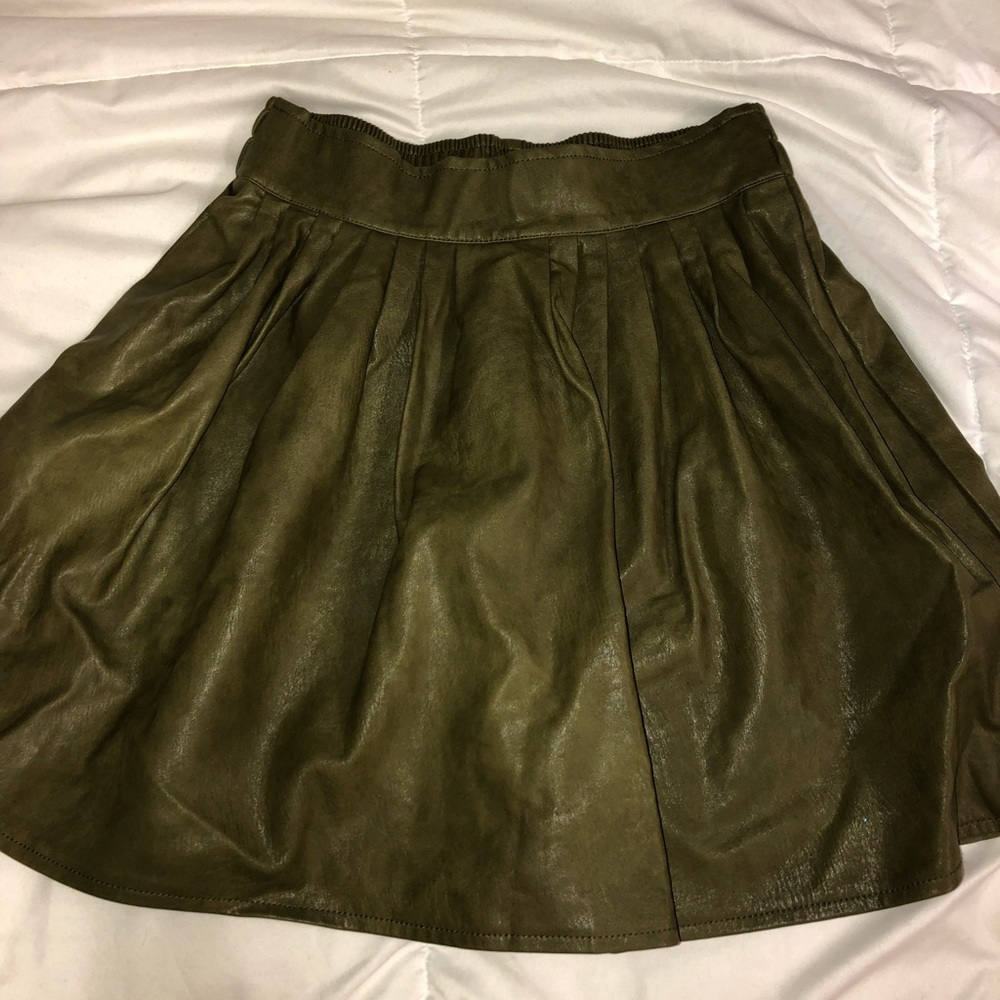 Leather Skirt